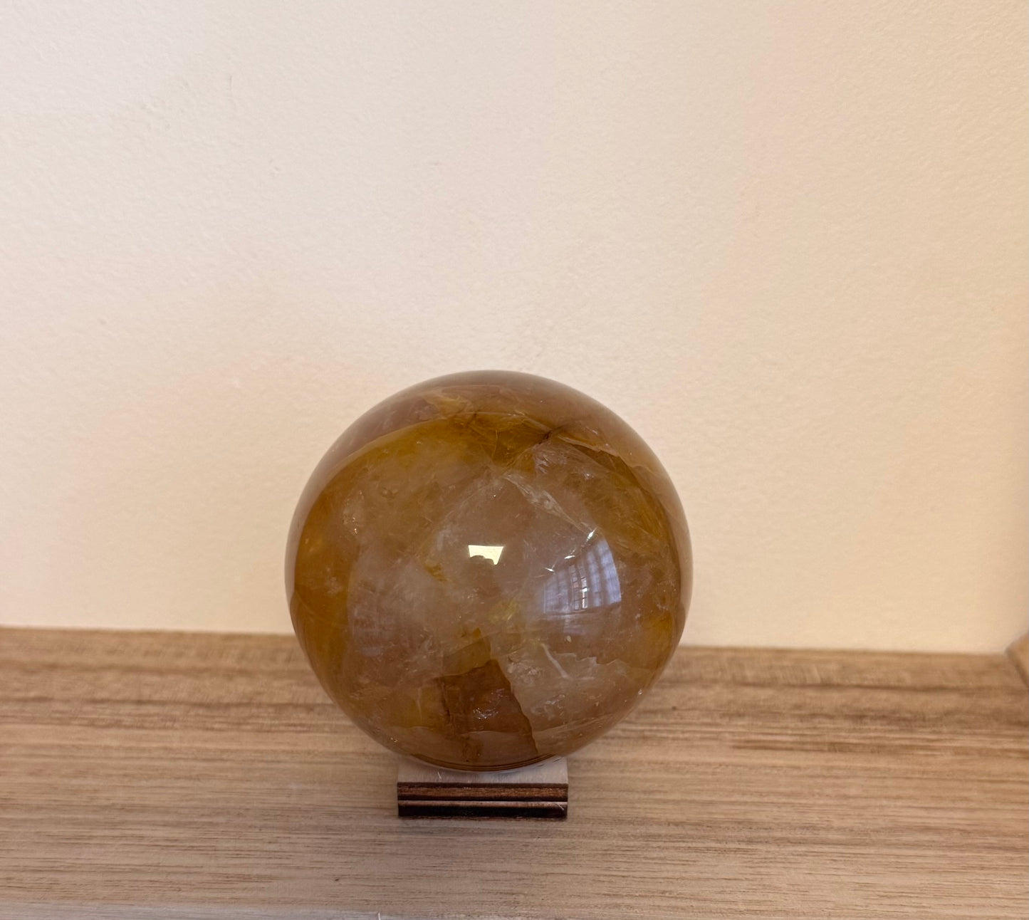 Sphère quartz hématoide