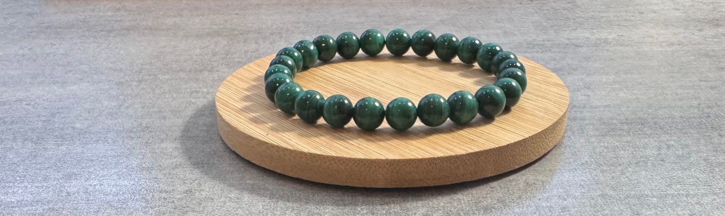 Bracelet en Malachite