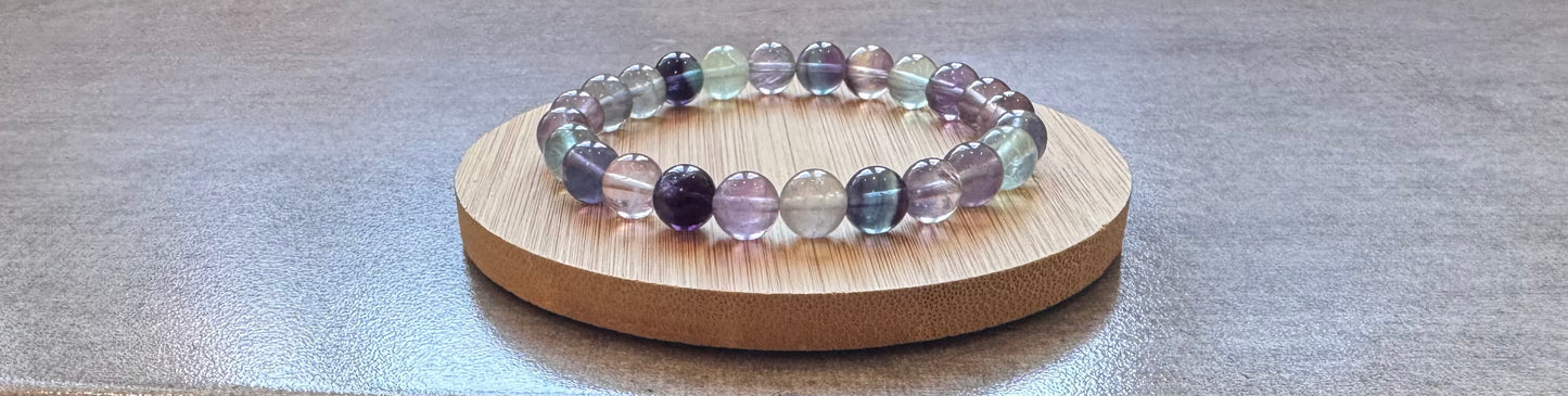 Bracelet en Fluorite