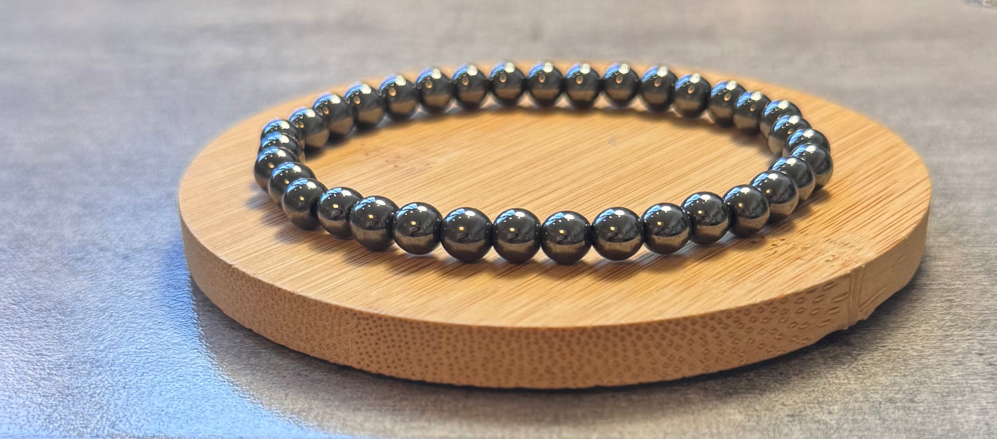 Bracelet en Hématite