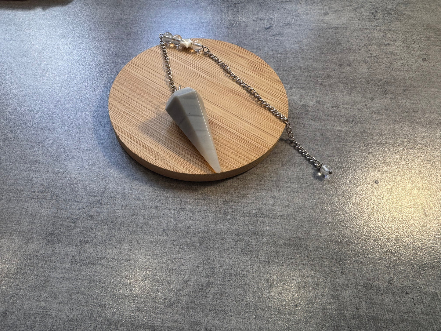 Pendule Agate de Botswana