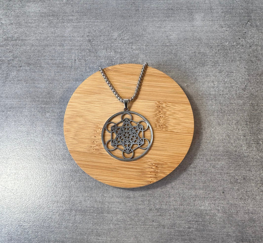 Collier Cube de Métatron – Protection & Harmonie