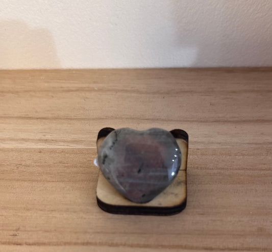 Petit Cœur En Labradorite