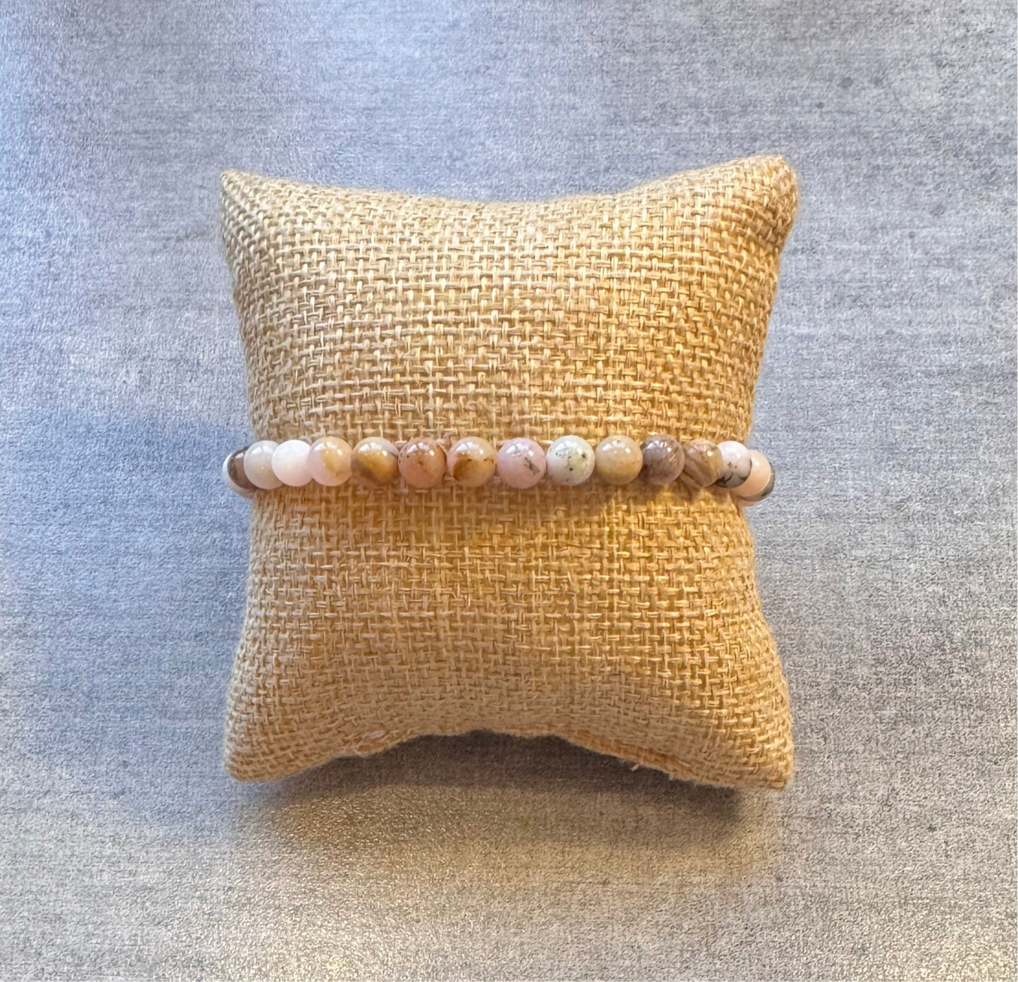 Bracelet en Opale rose