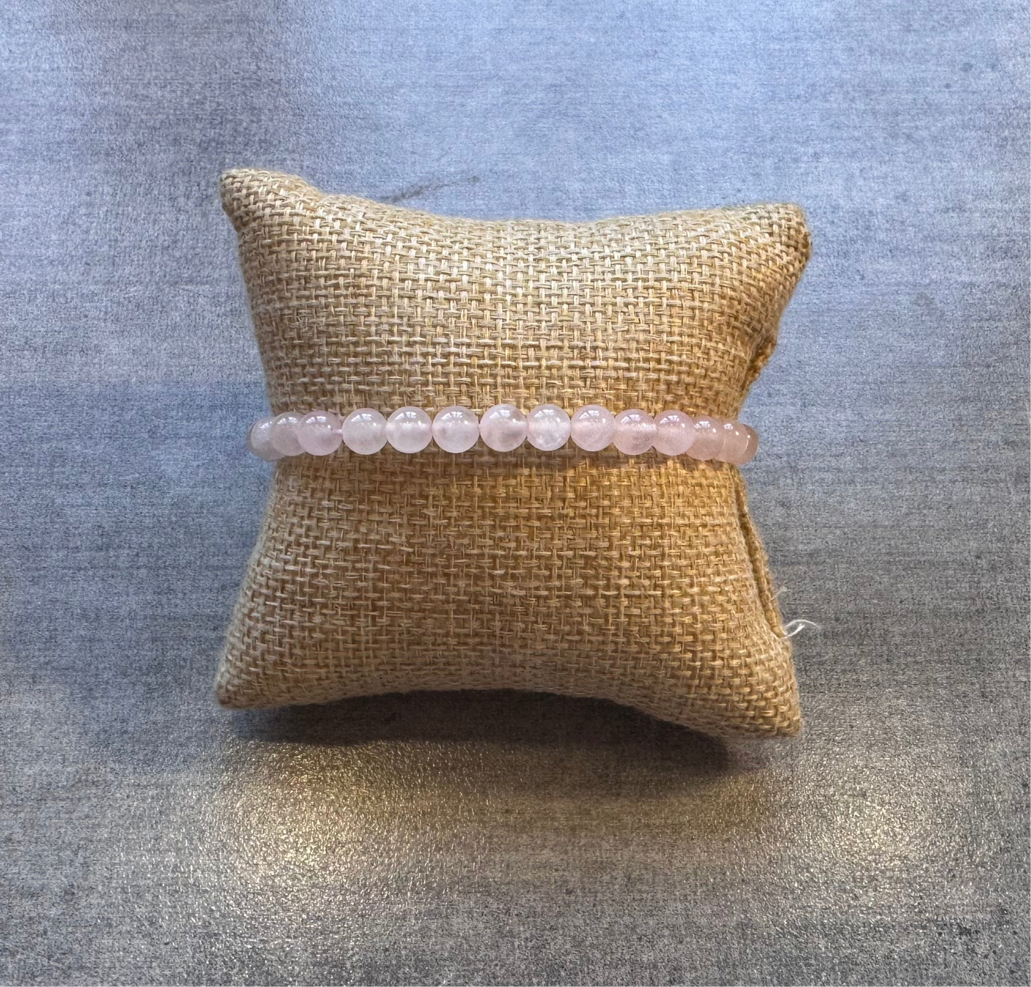 Bracelet en Quartz rose