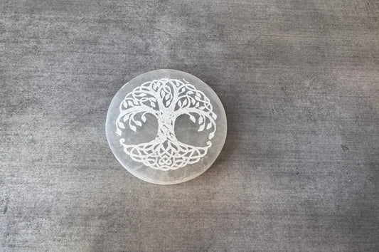 Arbre de vie en Sélénite 10 cm