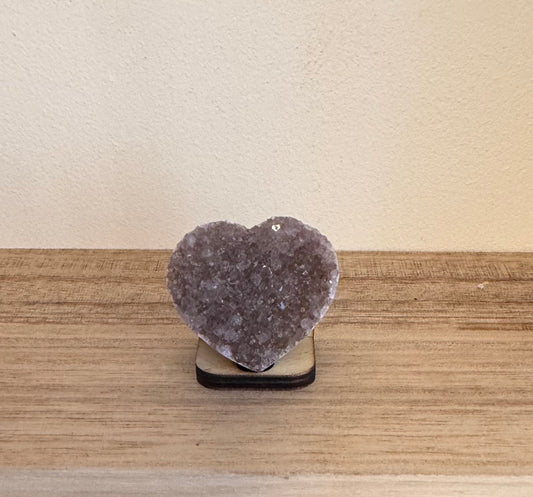 Cœur en Améthyste