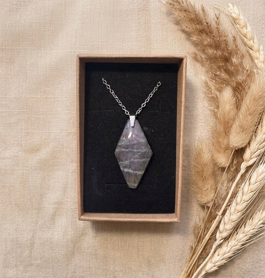 Collier en Labradorite