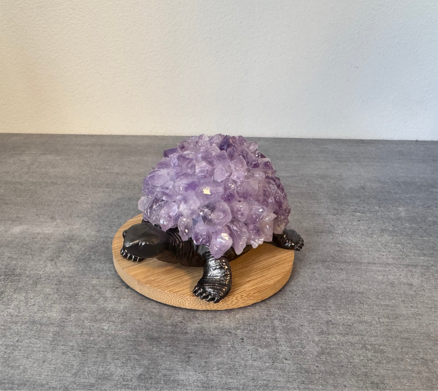 Tortue en Améthyste