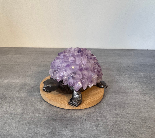 Tortue en Améthyste