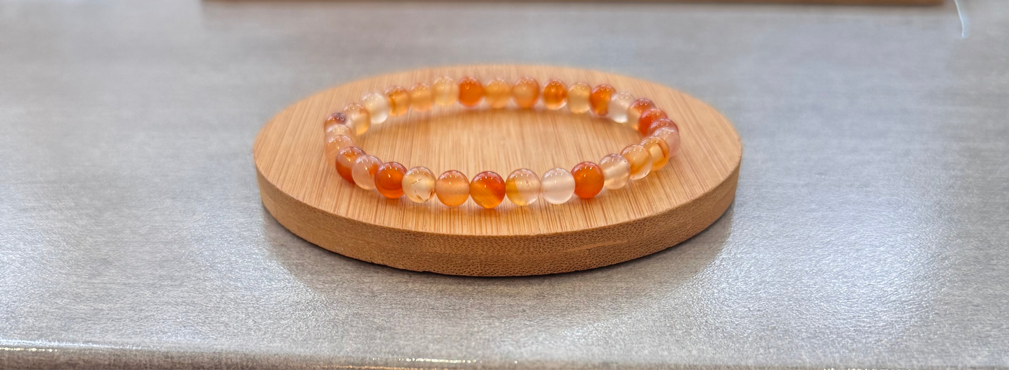 Bracelet en Cornaline