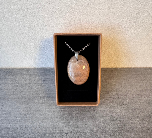 Collier pierre de lune