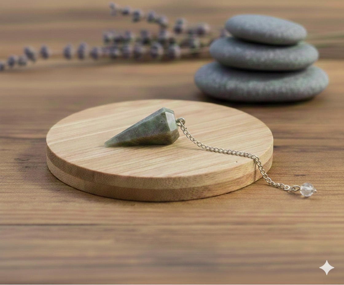 Pendule jade néphrite