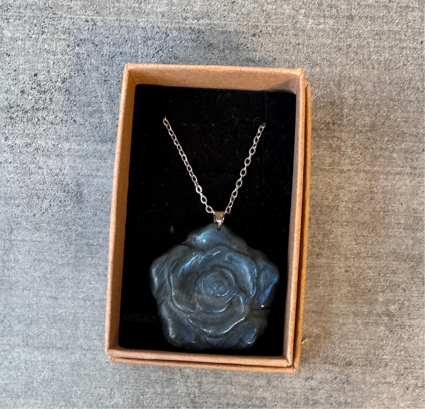 Collier en Labradorite