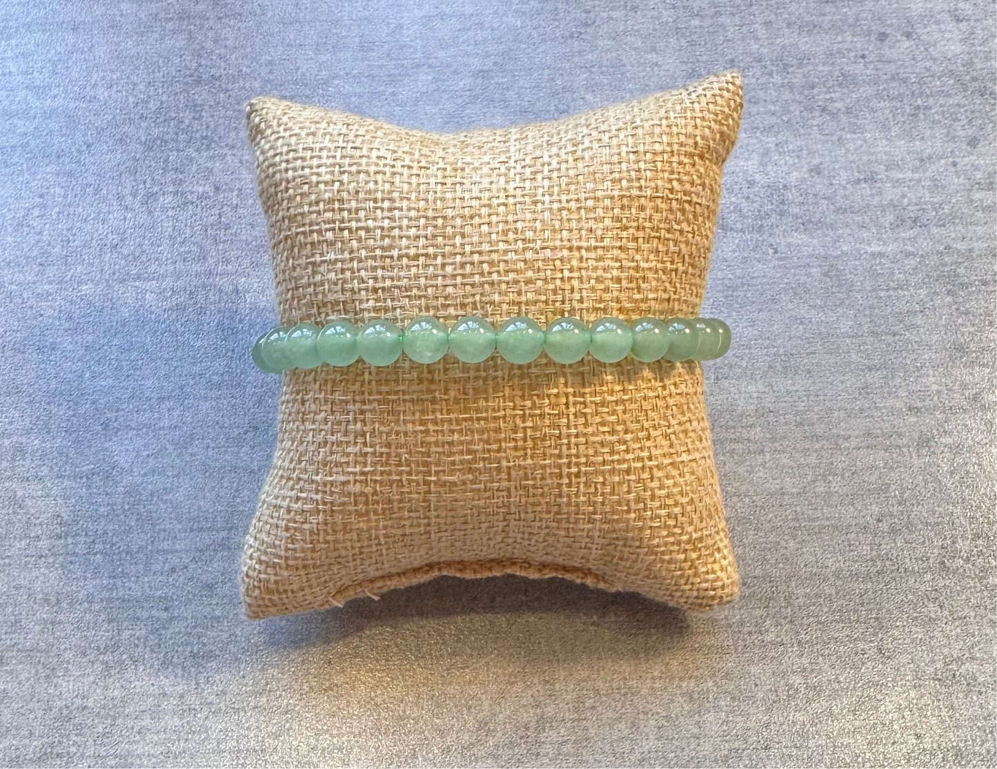 Bracelet en Aventurine verte