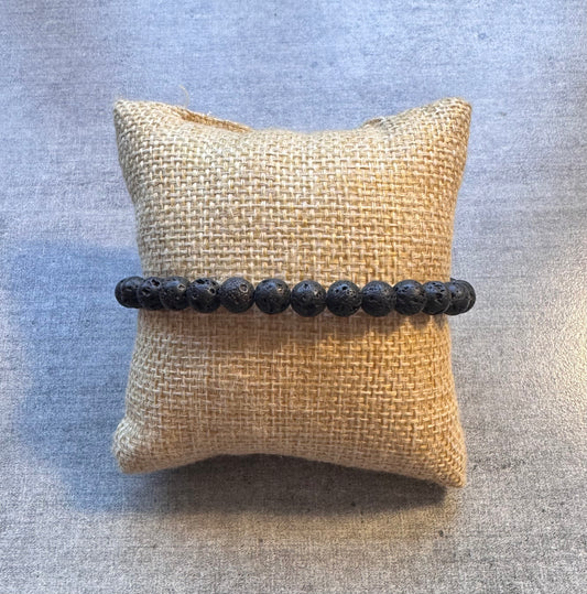Bracelet en Pierre de lave