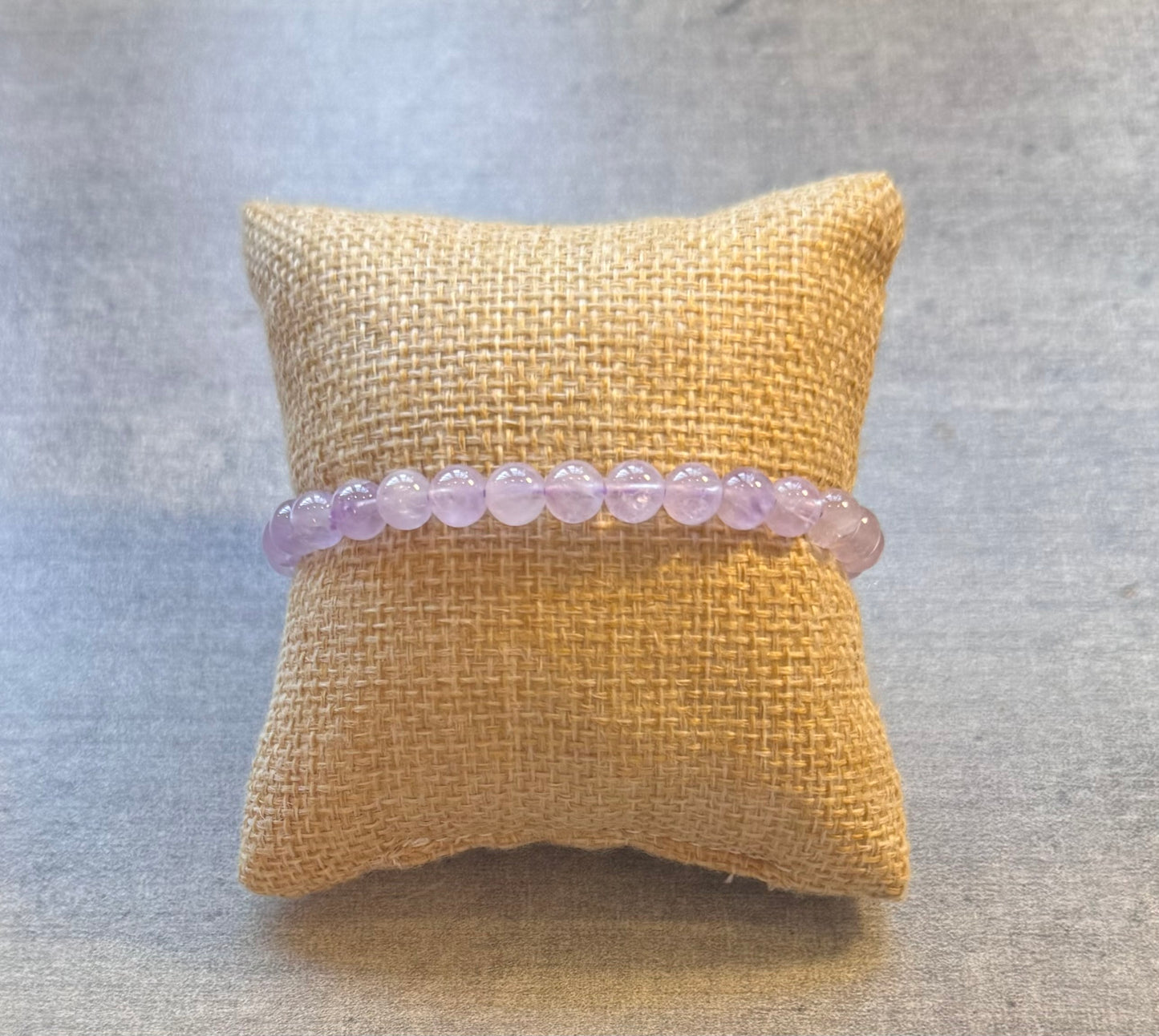 Bracelet en Améthyste Lavande
