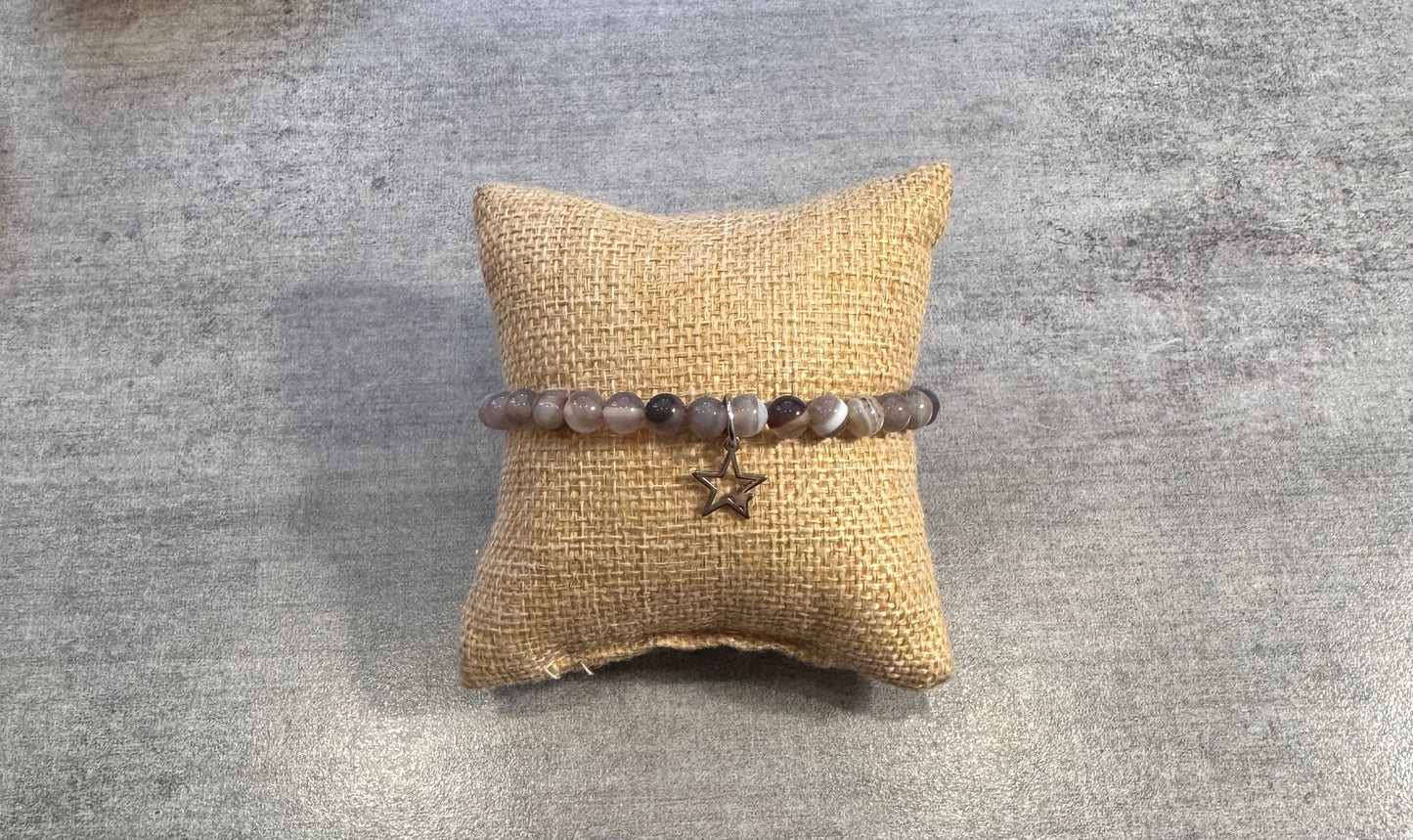 Bracelet en Agate de Botswana