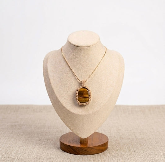 Collier en Œil de tigre