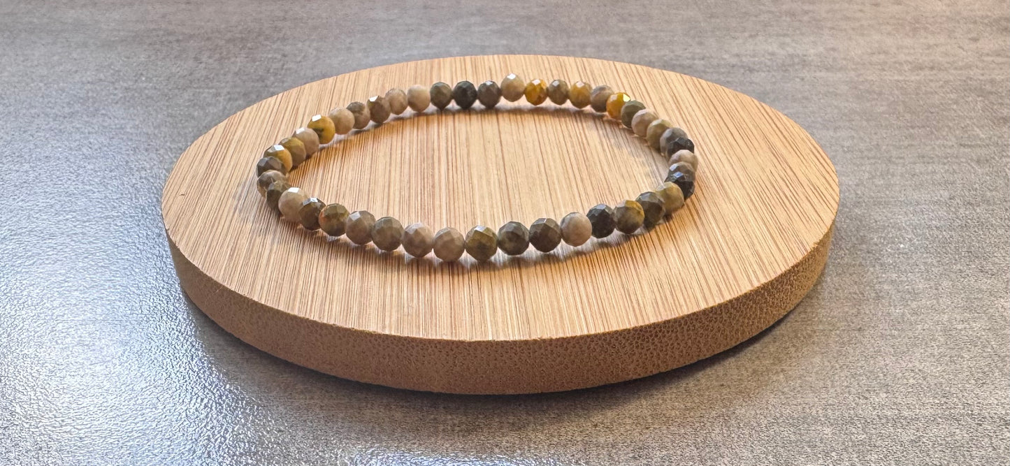 Bracelet en Bumblebee facetté