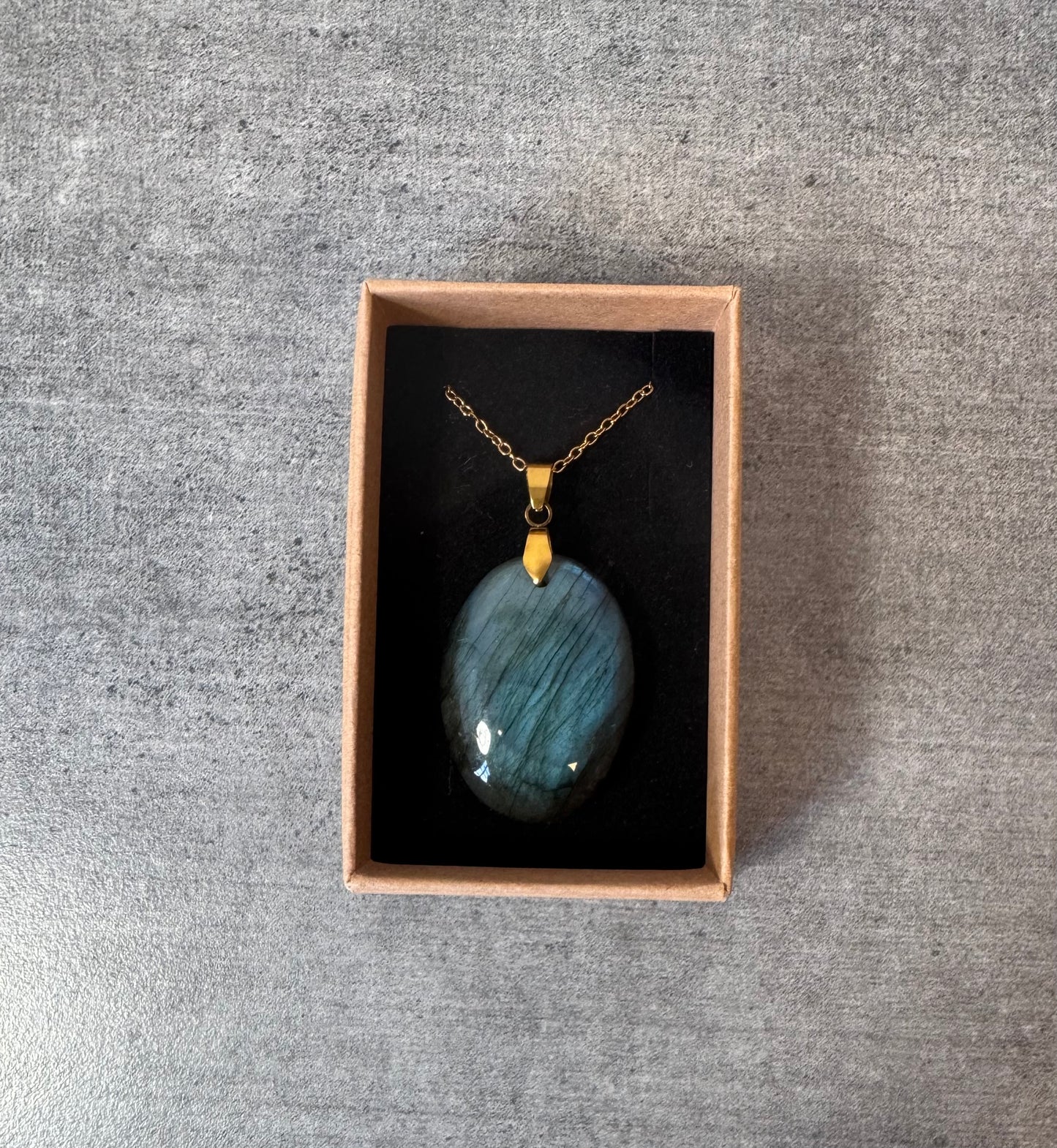 Collier en Labradorite