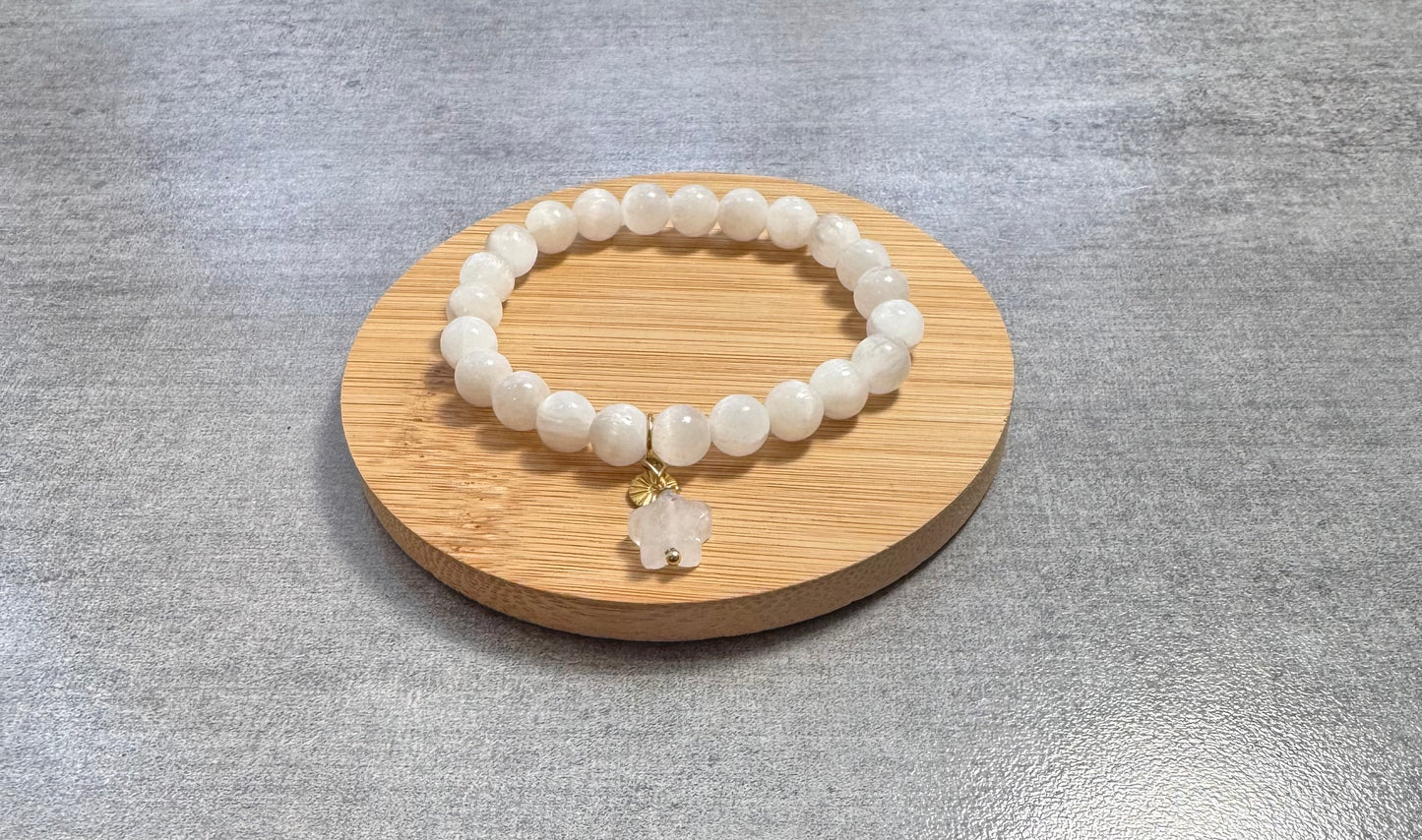 Bracelet en Sélénite