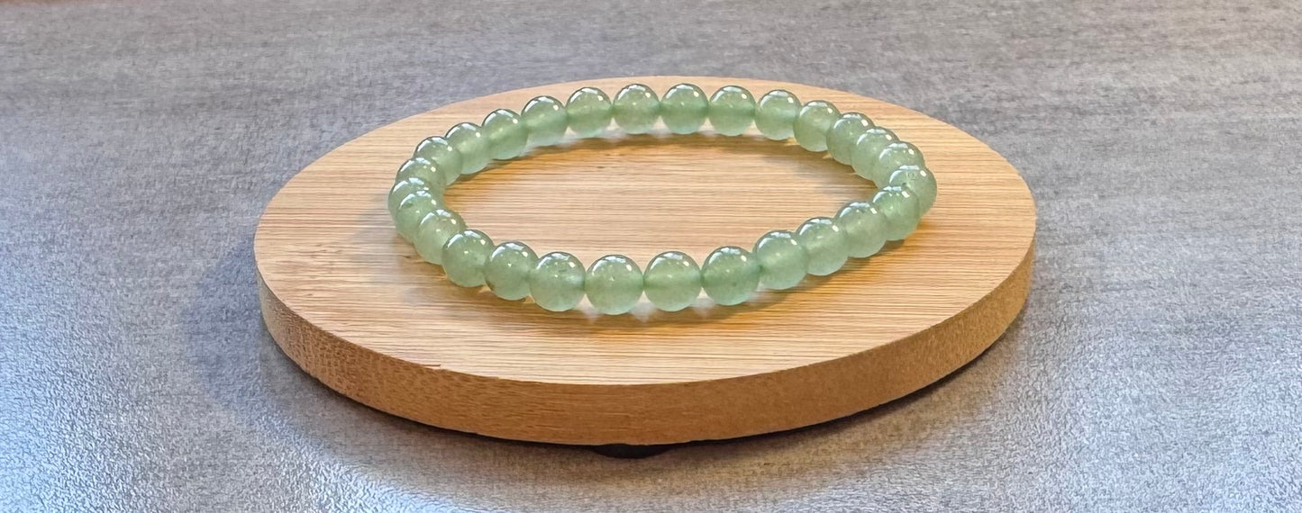 Bracelet en Aventurine verte