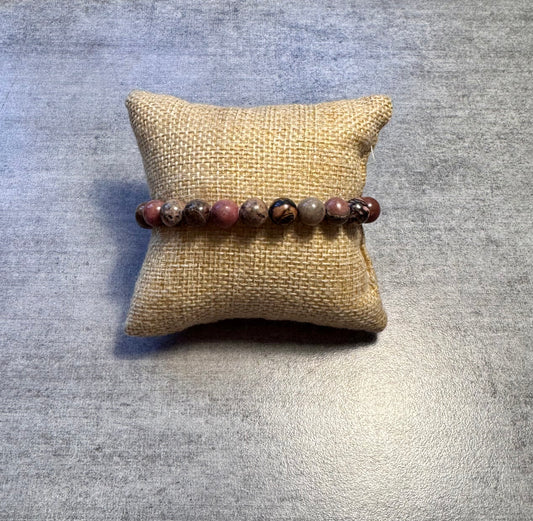Bracelet en Rhodonite