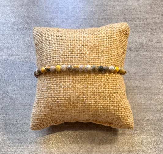 Bracelet en Bumblebee facetté