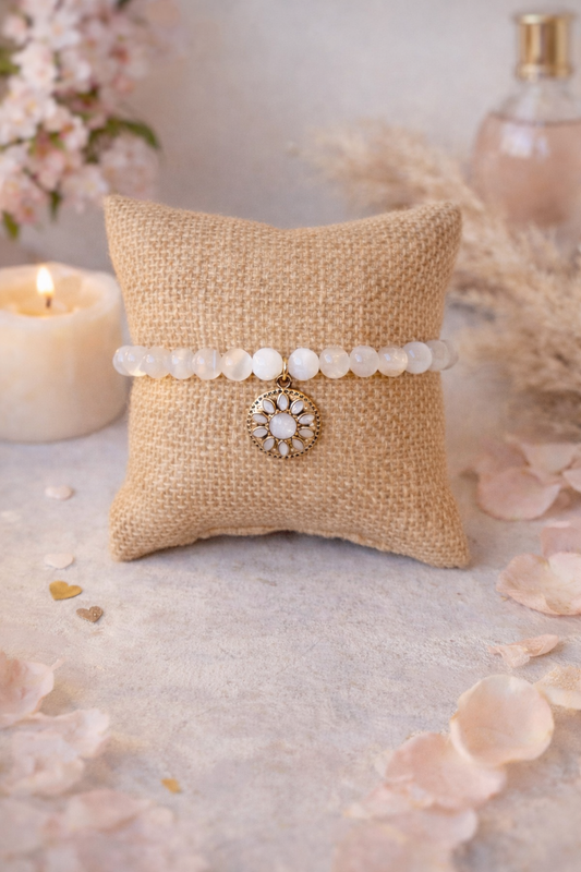 Bracelet en Sélénite