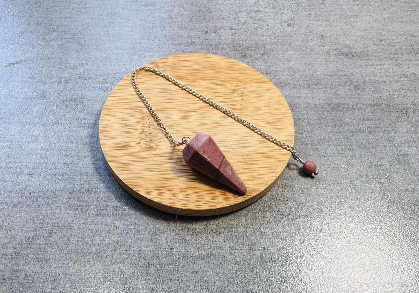 Pendule Rhodochrosite