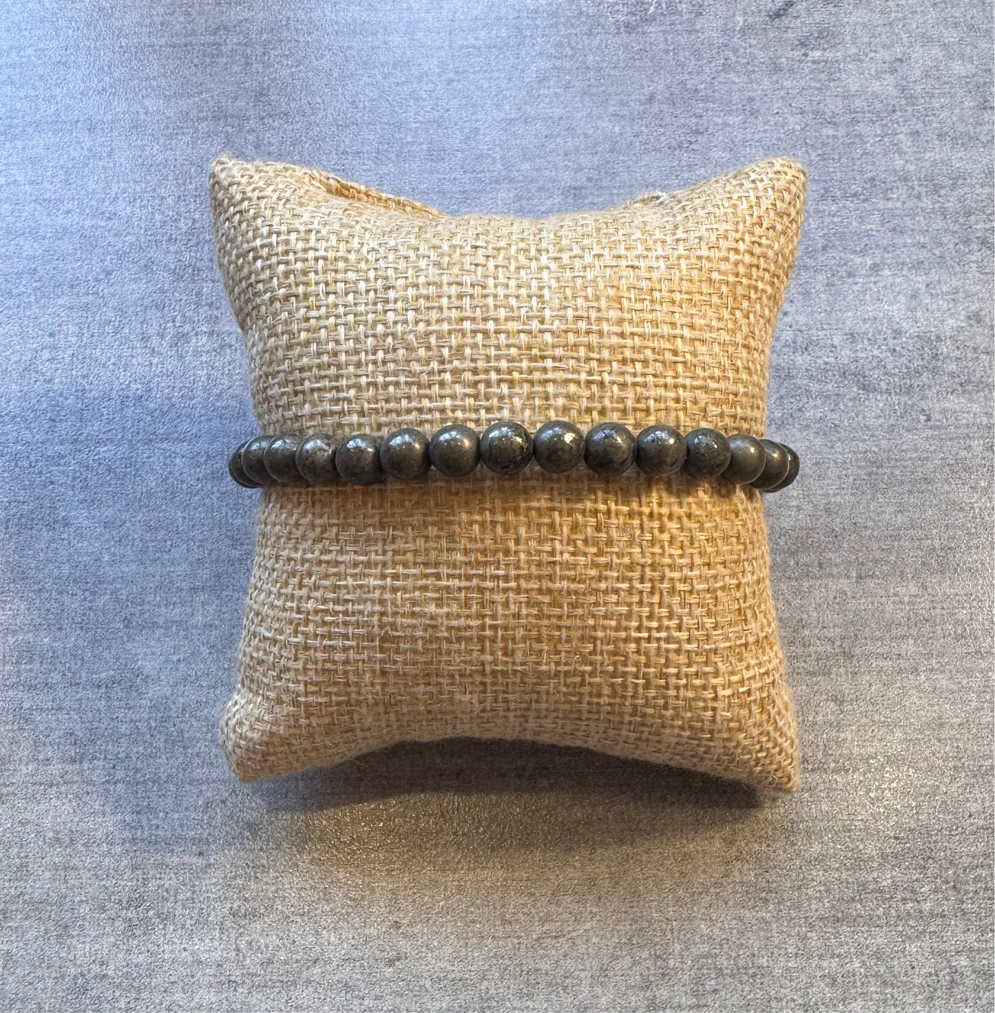 Bracelet en Pyrite