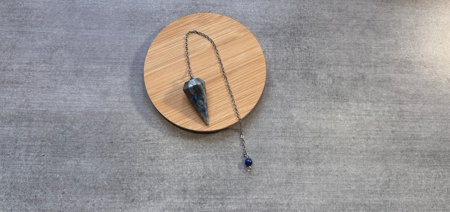 Pendule lapis lazuli