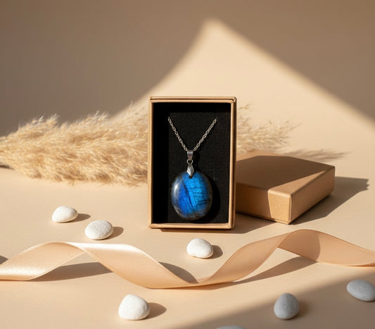 Collier en Labradorite