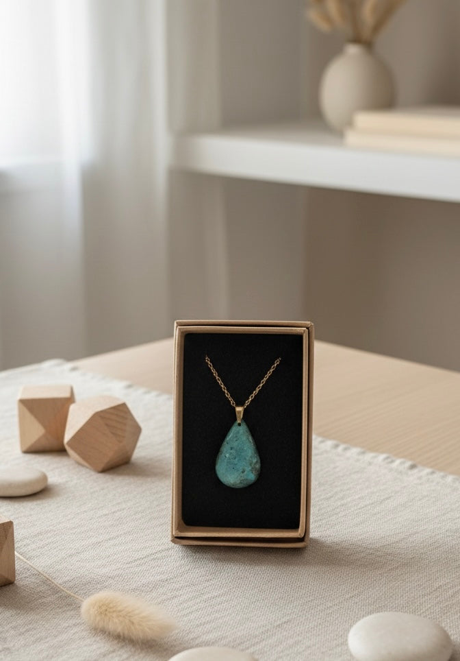 Collier en Chrysocolle