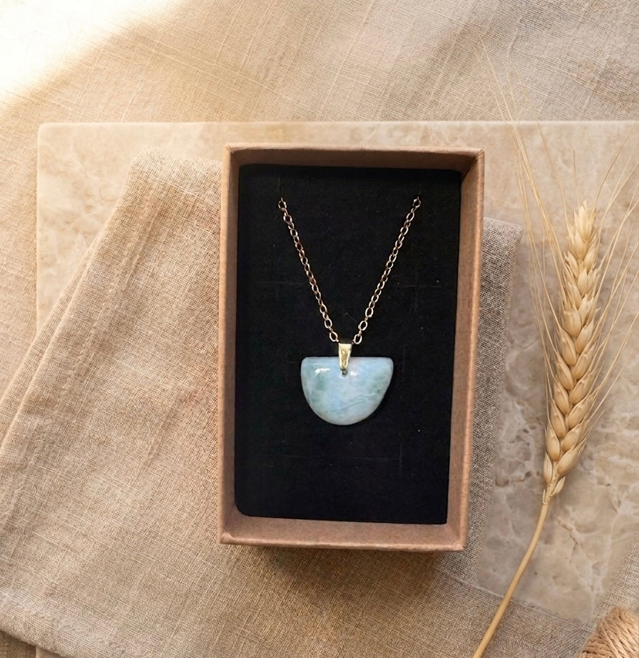 Collier en Larimar