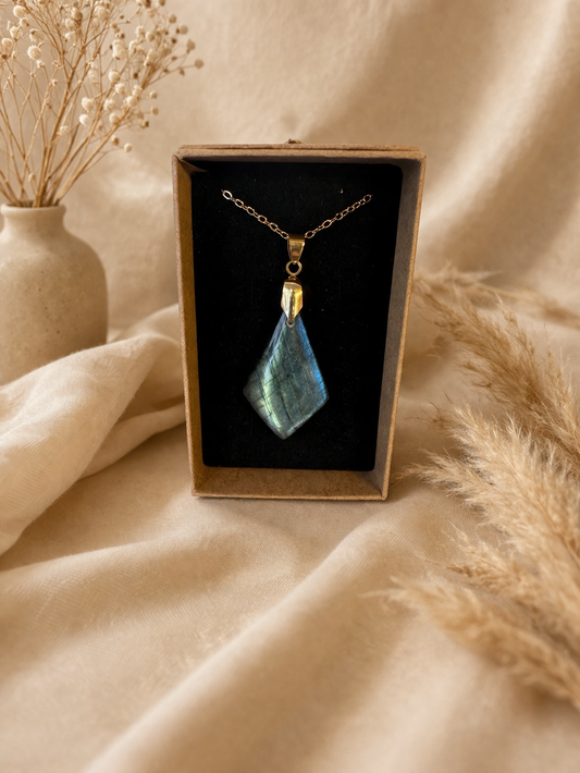 Collier en Labradorite