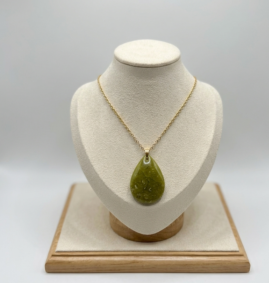 Collier en serpentine